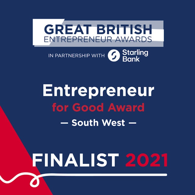 Great British Entrepreneur Awards 2021 Finalist
